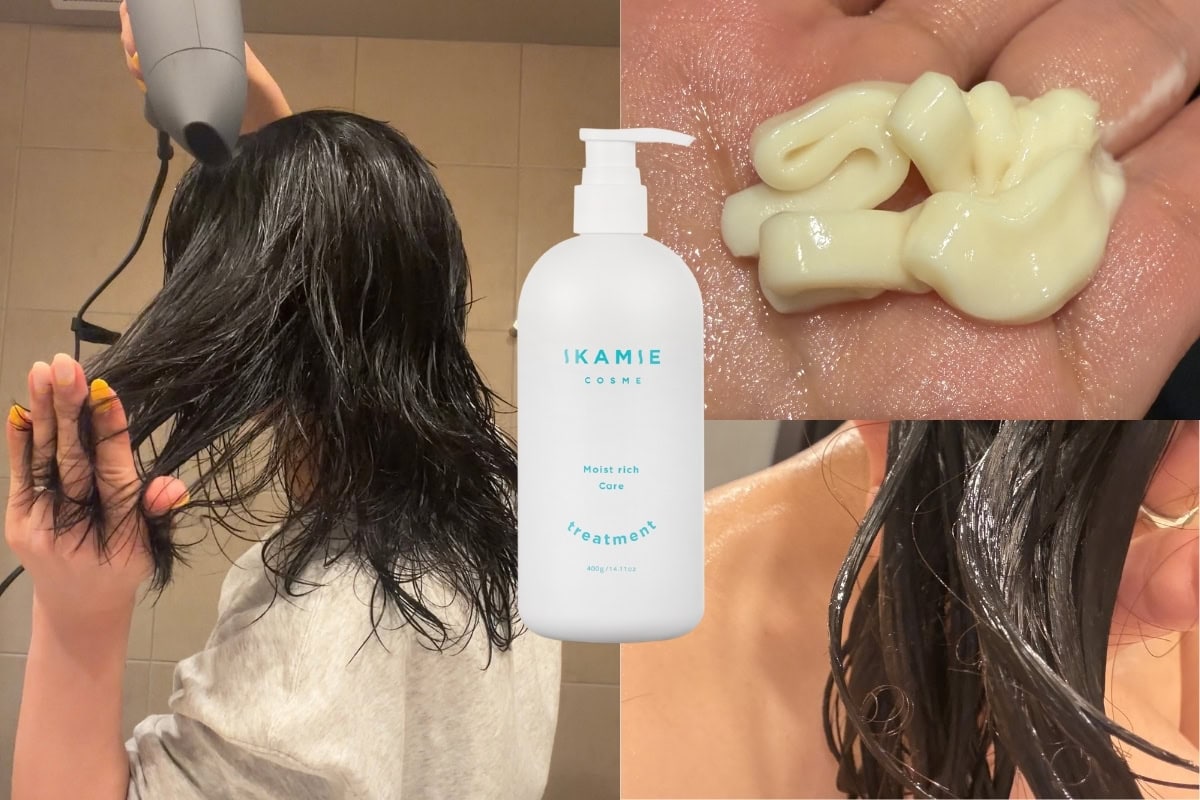 トリートメントには、植物由来のアミノ酸系うるおい成分（ラウロイルグルタミン酸ジ）やコラーゲン、シアバターなどが配合されており、髪に自然なツヤとしなやかさを与えます 。