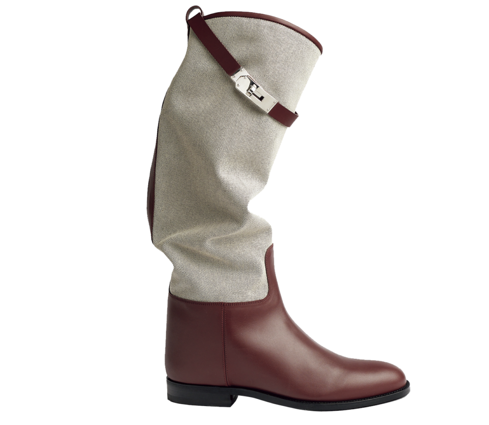 ブーツ¥496,100（エルメス／エルメスジャポン） ©HERMÈS