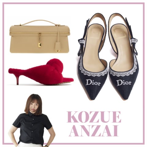 ロゴ刺繍が最高なディオールのデニムシューズほかプロが狙う【憧れブランド春バッグ&靴】5選