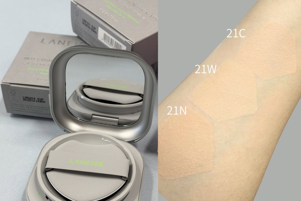 ザ マットは毛穴を忘れる無重力な仕上がり。一度のタッチで100時間崩れにくい、マット肌仕上がりのクッションファンデーション。