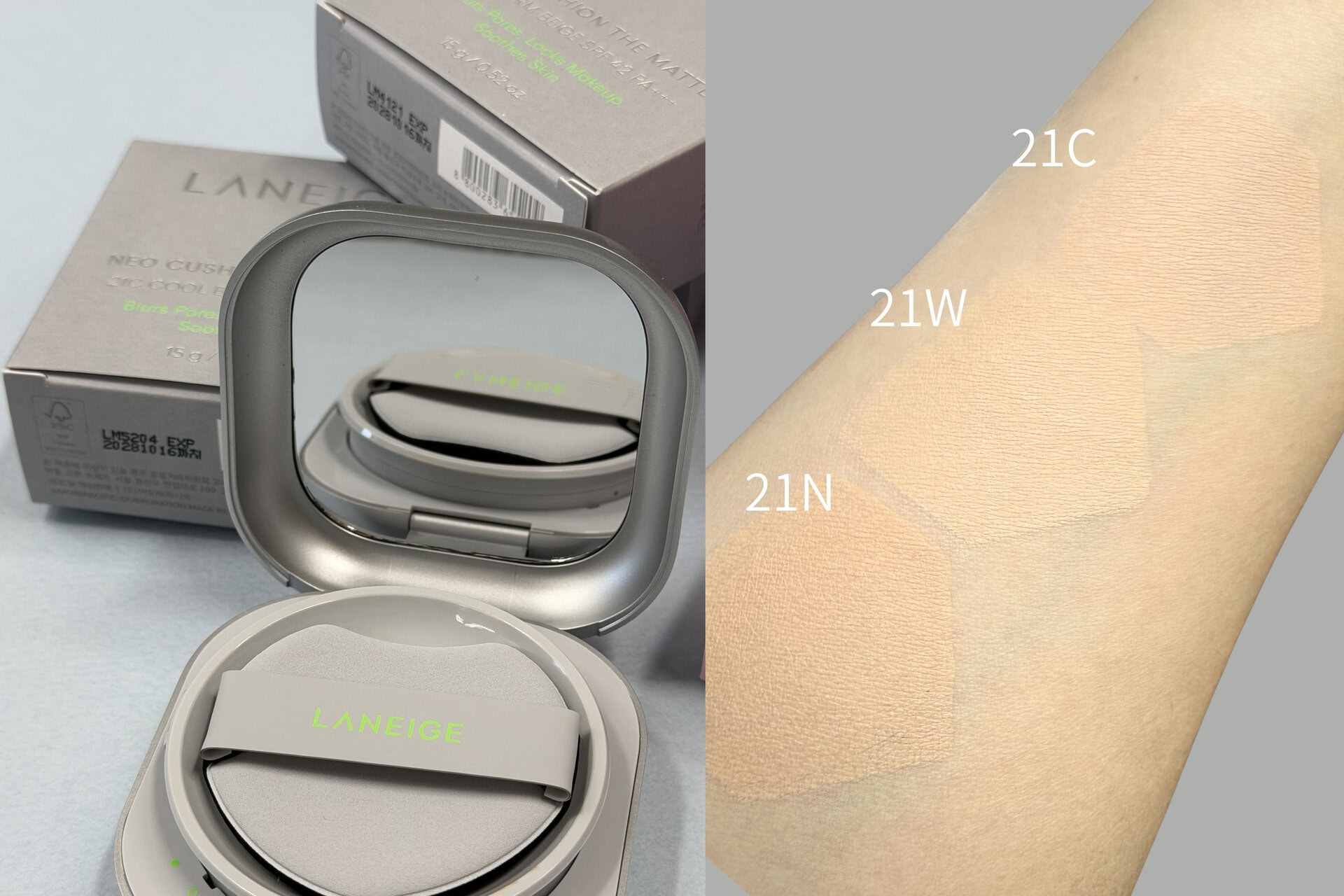 ザ マットは毛穴を忘れる無重力な仕上がり。一度のタッチで100時間崩れにくい、マット肌仕上がりのクッションファンデーション。