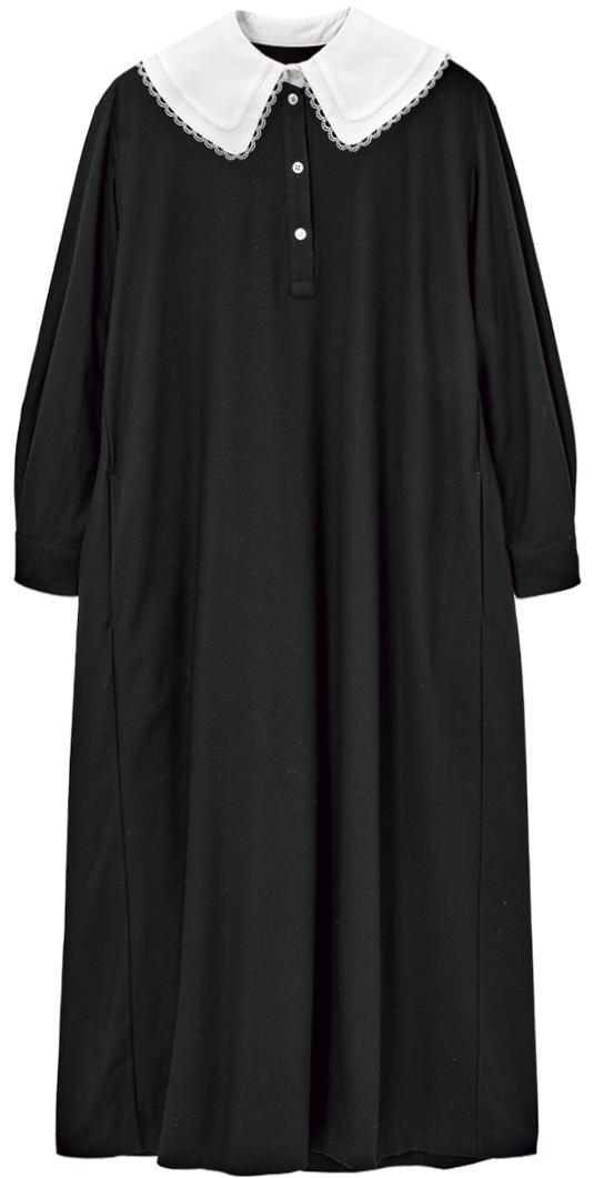 ポロドレス¥69,300（オーガスト／costes AUGUST）