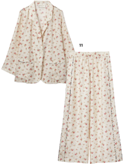 ジャケット￥165,000、パンツ￥138,600（共にラ プレスティック ウィストン／サロン アダム エ ロペ）