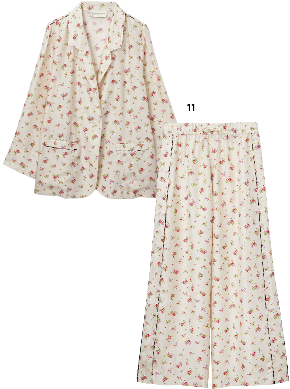 ジャケット￥165,000、パンツ￥138,600（共にラ プレスティック ウィストン／サロン アダム エ ロペ）