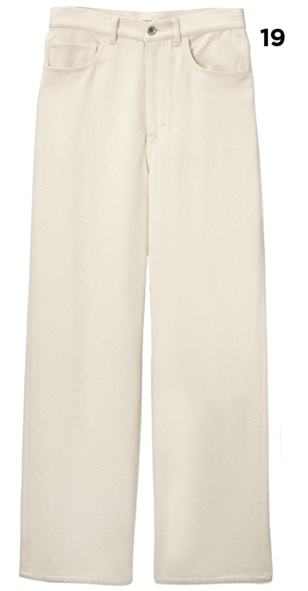 パンツ￥55,000（オーラリー）