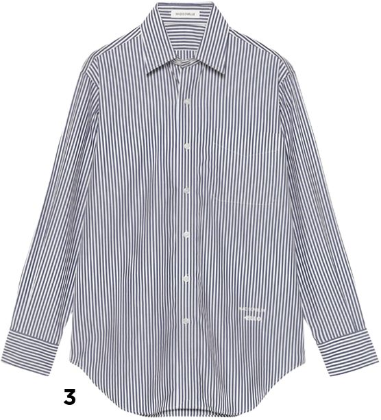 シャツ¥85,800(マディソンブルー)