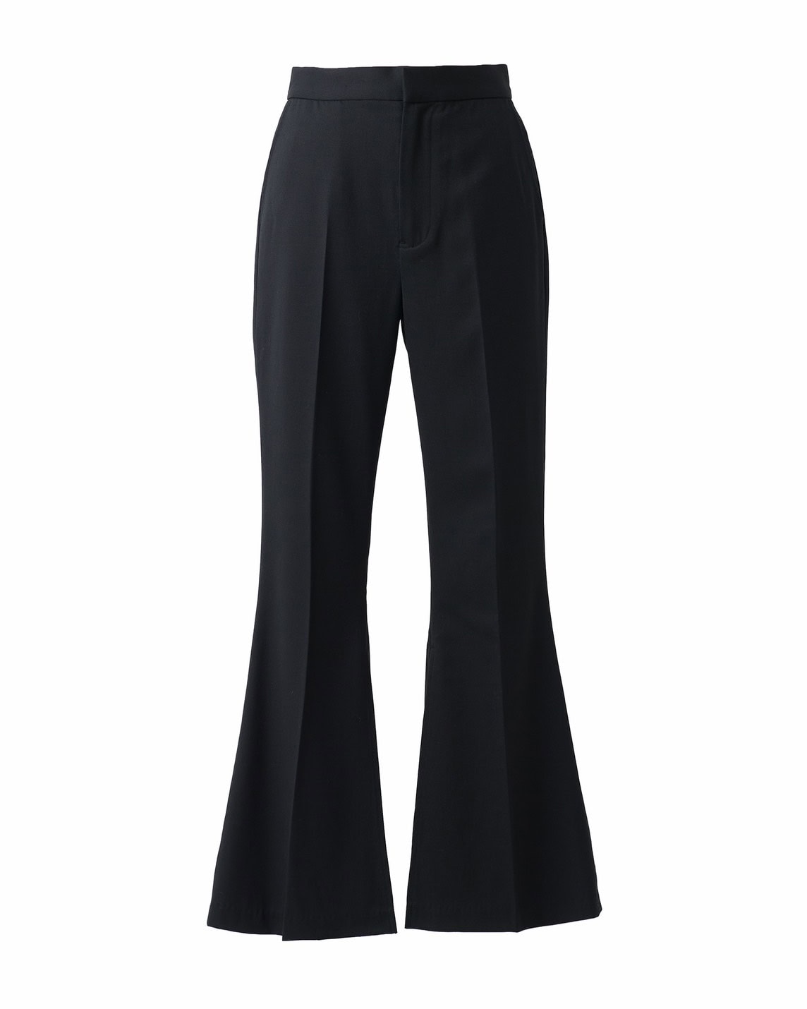 ジャストウエストなので、トップスの裾をインするスタイリングでもキレイに着用できます。