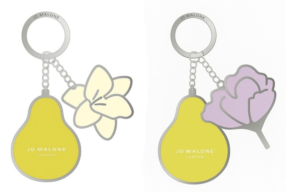 ￥18,000以上のご購入でこちらの「オリジナル イングリッシュ ペアー キーチェーン」も！