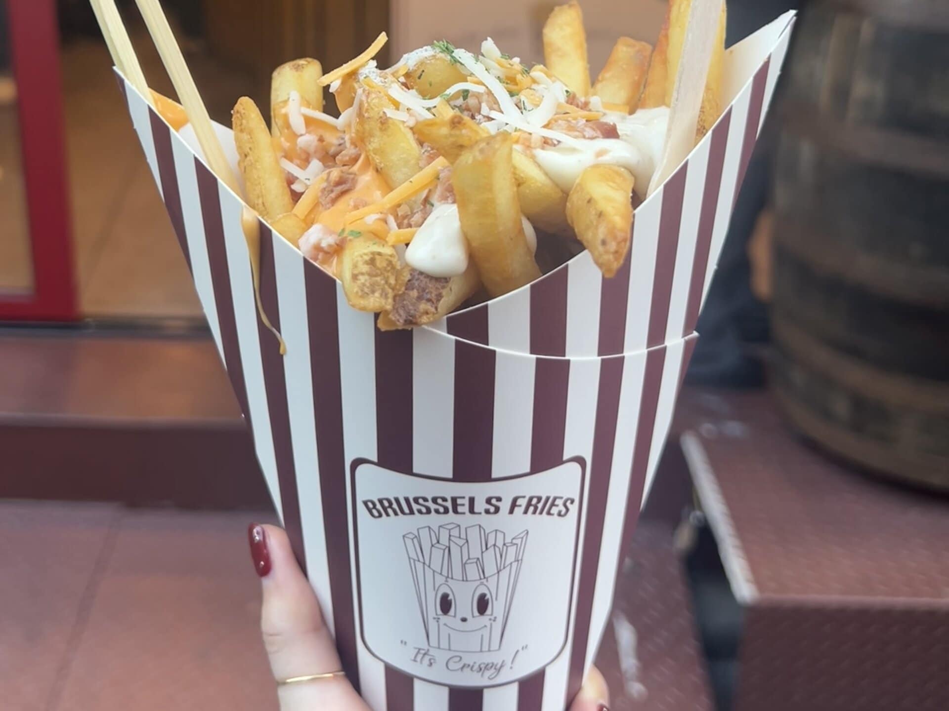 一推しのスペシャルBセット。トリュフマヨが美味しい！