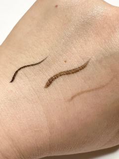 速乾性に優れ、にじみにくいアイライナーは、仕上がりが美しいのが特徴です