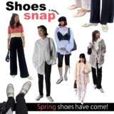 おしゃれミューズたちが洒落感たっぷりにはく【銀座かねまつ】の新作シューズと春の私服スタイル5｜スタイリスト 樋口かほりさん、フリーランスPR 上枝みどり、EYE OFFICE PR Director 水口絢詠さん、M.MINEブランドディレクター／PR 前坂美結さん、スタイリスト たなべさおりさん