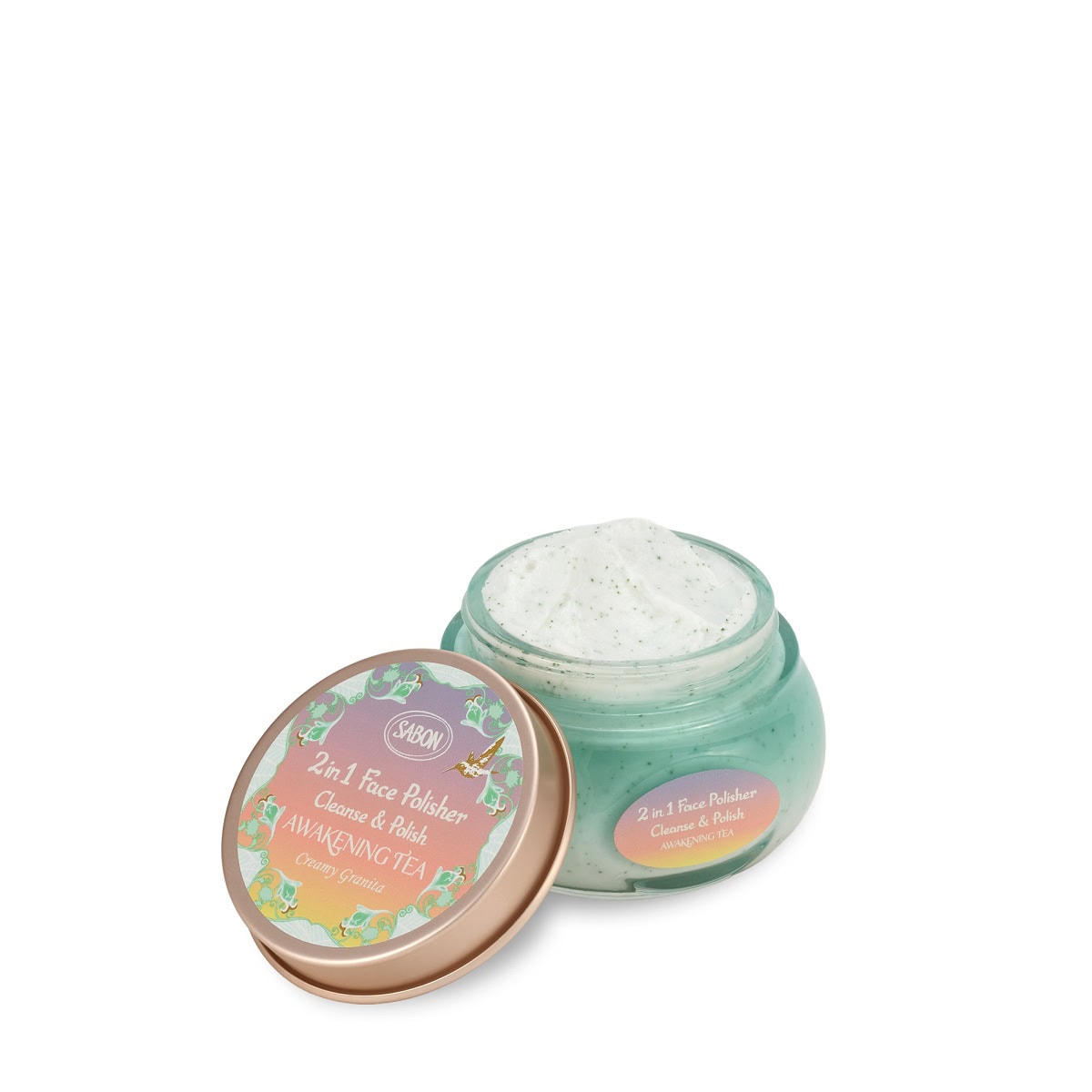 ホワイトティーの香りにインスパイアされたシトラスハーモニーの香りがさわやか。使い終わった後のジャーはフラワーベースや小物入れとしても使えます。フェイスポリッシャー アウェイクニング 125mL ￥4,620（SABON Japan）※限定発売