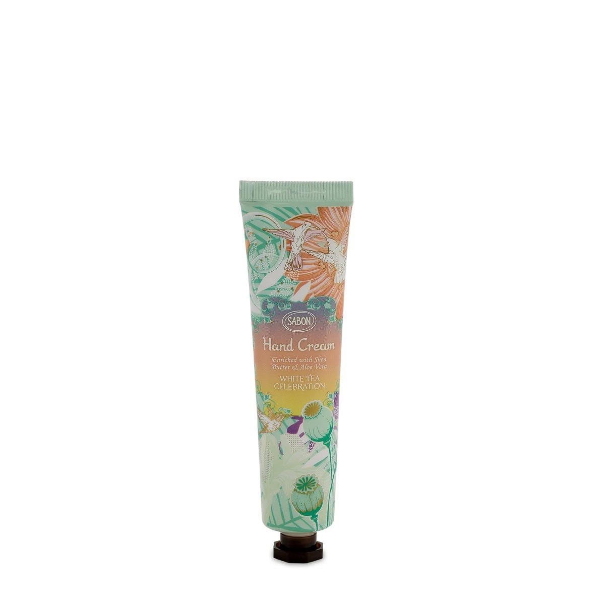 シアバターとアロエベラ由来成分配合で、手肌にうるおいが続くハンドクリーム。持ち歩きにちょうどいいチューブタイプ＆サイズで、出先でも活躍しそう。ハンドクリーム ホワイトティー・セレブレーション 30mL ￥1,870（SABON Japan）※限定発売