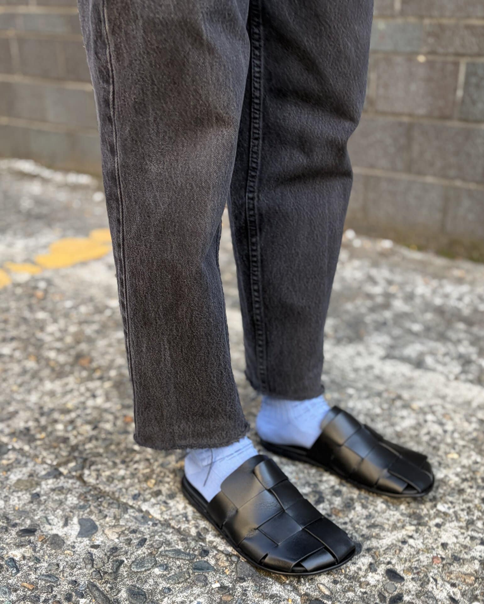 ブラックとブルーの洗練された配色にも、安武さんのセンスのよさが光ります