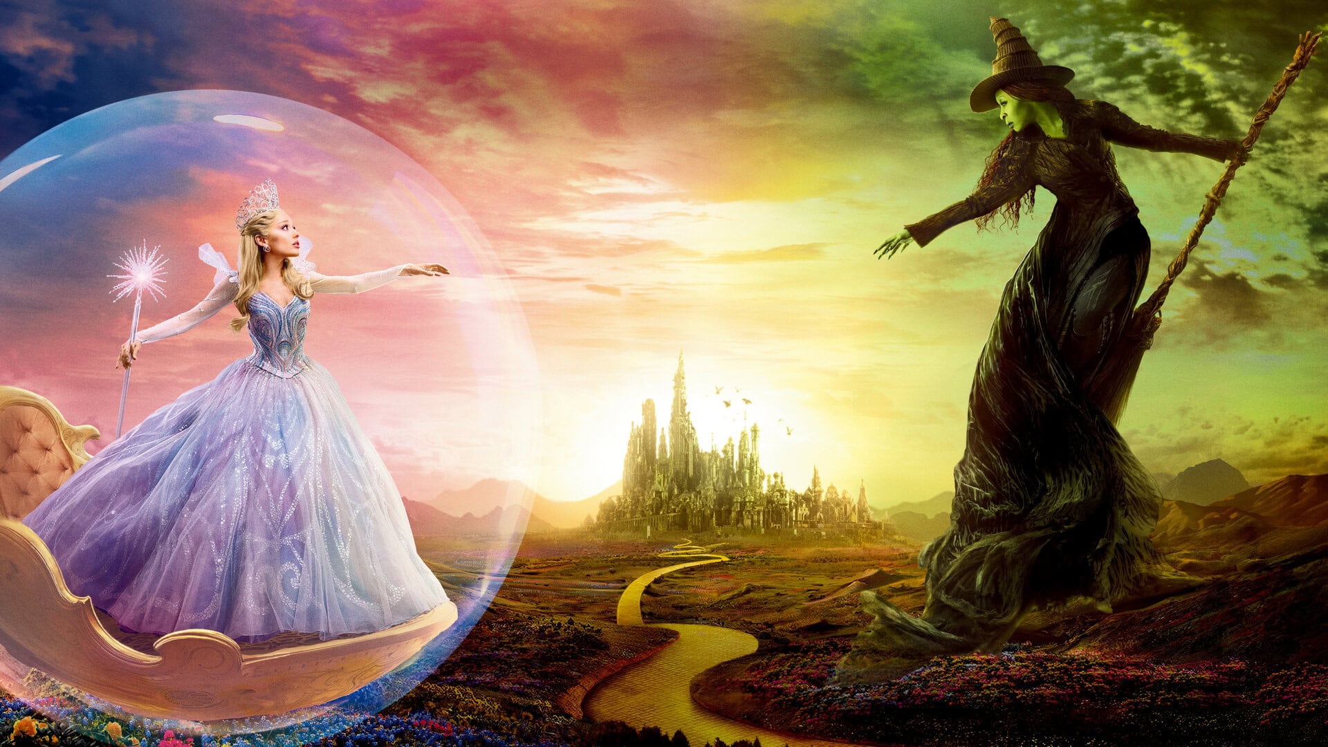 映画「ウィキッド永遠の約束」シンシア・エリヴォ_アリアナ・グランデ