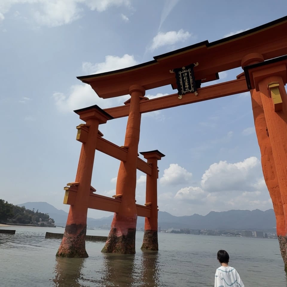 7歳男の子と国内旅行へ！広島まで飛行機でお出かけ。宮島にもいきました。