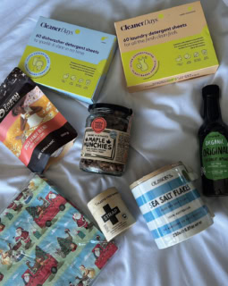 ありさちゃんが着いた日に渡してくれたウェルカムセット。ときめき過ぎた！