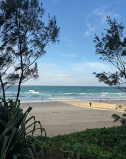 ゴールドコーストのビーチ