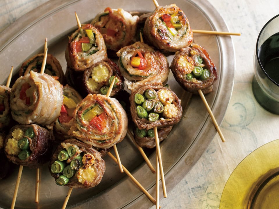 シャキシャキ野菜とお肉の旨みで大ウケ!【野菜肉巻き】お手軽レシピをレパートリーに加えて