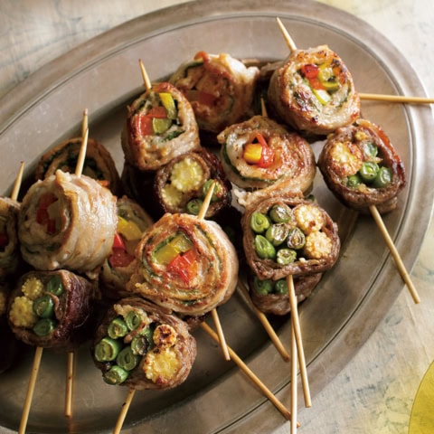 シャキシャキ野菜とお肉の旨みで大ウケ!【野菜肉巻き】お手軽レシピをレパートリーに加えて