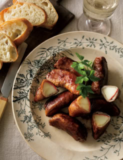 りんごの肉巻きキャラメリゼ