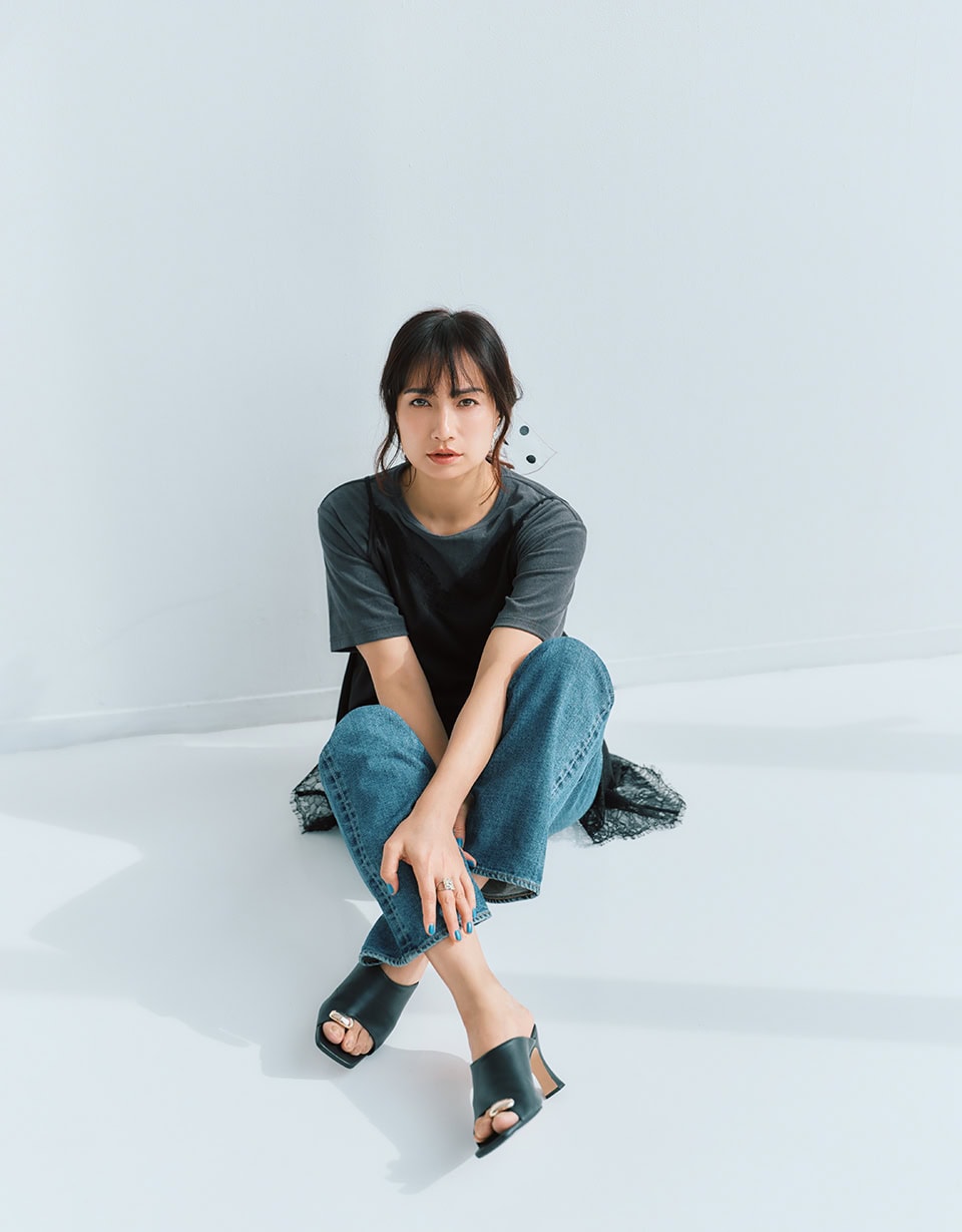 佐田真由美が洒落感たっぷりに纏う! 【ルミネ横浜】の人気ブランドで作る初夏の最新トレンド4スタイル