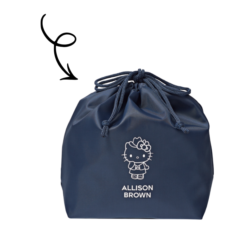 内側の保冷・保温巾着は取り外し可能!