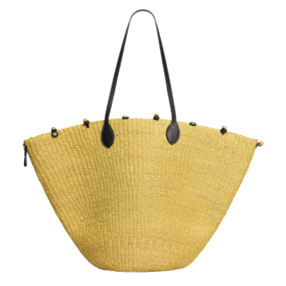 バッグ〈ラージ トリオンフ ビーズ〉［H45×W60×D18㎝］※実寸¥368,500※予定価格（セリーヌ／セリーヌ ジャパン）