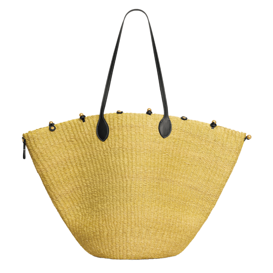 バッグ〈ラージ トリオンフ ビーズ〉［H45×W60×D18㎝］※実寸¥368,500※予定価格（セリーヌ／セリーヌ ジャパン）