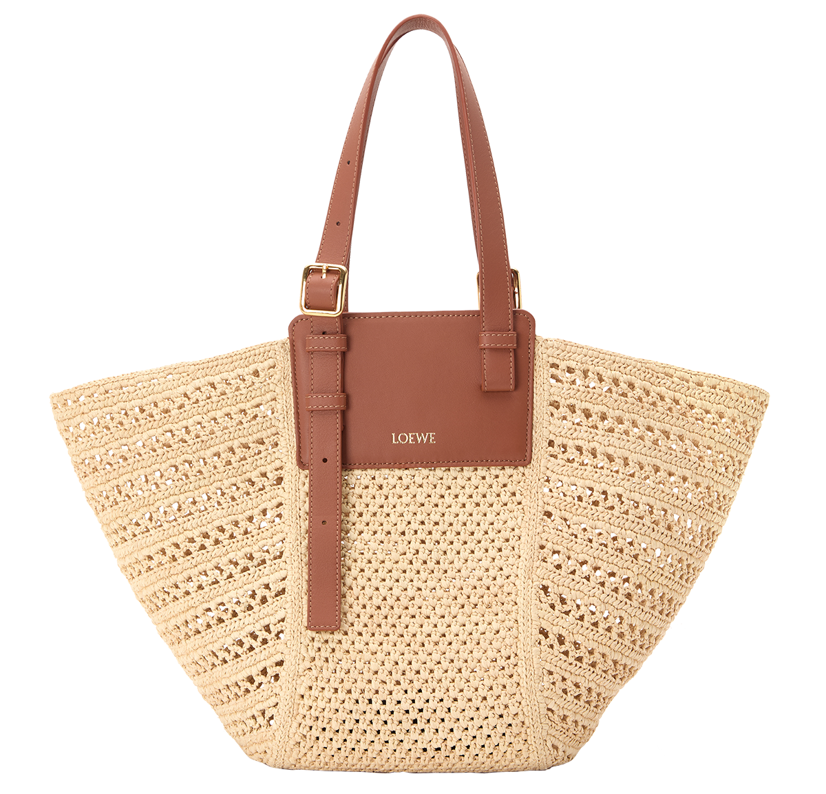 バッグ〈ハンモック カバ 〉［H28×W16×D34㎝］¥320,100※予定価格・4月16日発売予定（ロエベ／ロエベ ジャパン クライアントサービス）