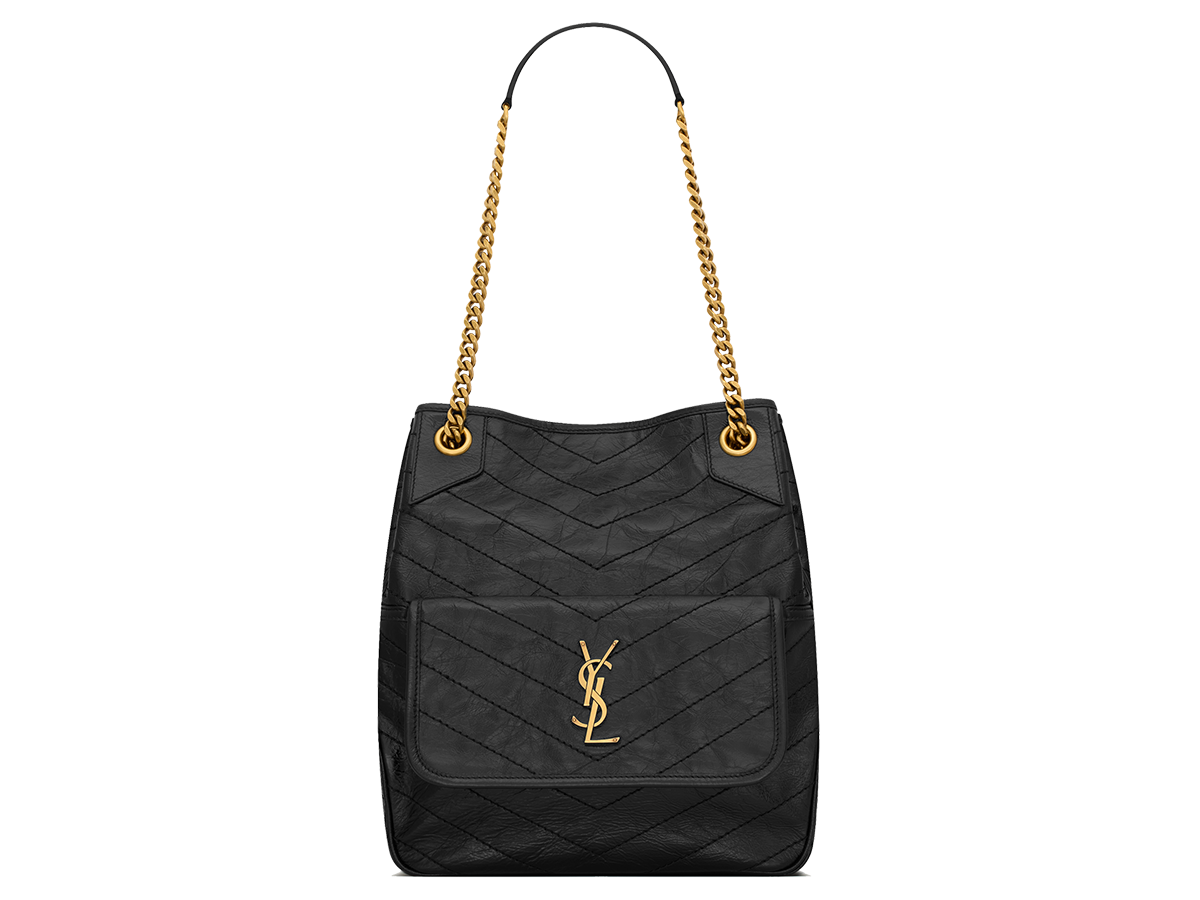 バッグ〈ニキ ショッピング〉［H30×W25×D8-12㎝］¥500,500（サンローラン／サンローラン クライアントサービス）