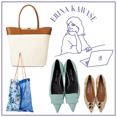 通勤OK!「見た目も重量も軽~いバッグ」「歩ける攻めパンプス」プロが選ぶ【盛れる春小物】12選