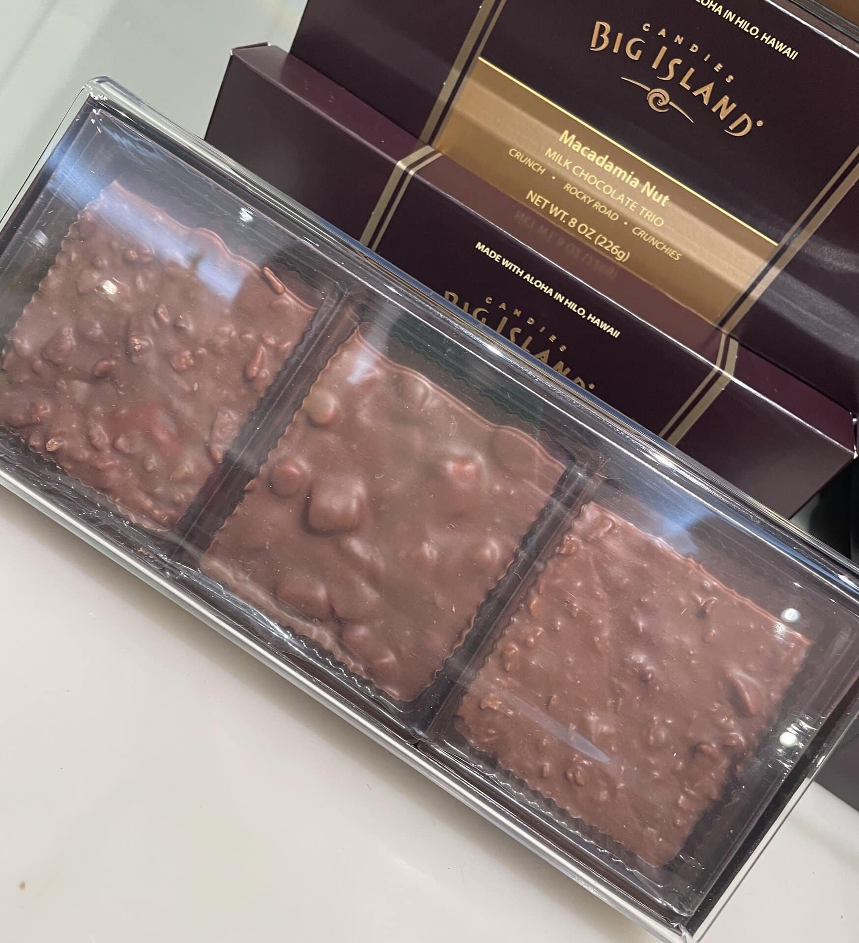 ミルクチョコレートトリオ22ドル（日本円で約3,520円）