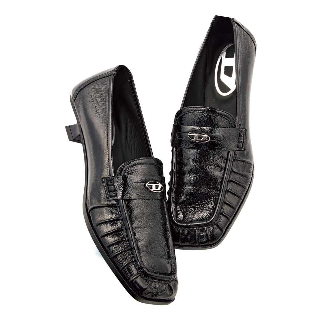 ヒールローファー［ヒール3㎝］¥60,500（ディーゼル／ディーゼル ジャパン）