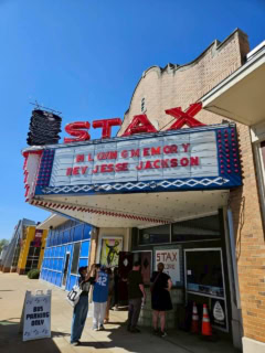【Stax Museum of American Soul Music】 10：00～17：00、月曜休館。 入館料は20ドル。 ダウンタウン中心街からは確実に徒歩は無理なので、絶対にUberなどをご活用ください。バスもありますが観光客は時間短縮と安全が命！