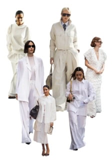 海外セレブもオールホワイトに夢中