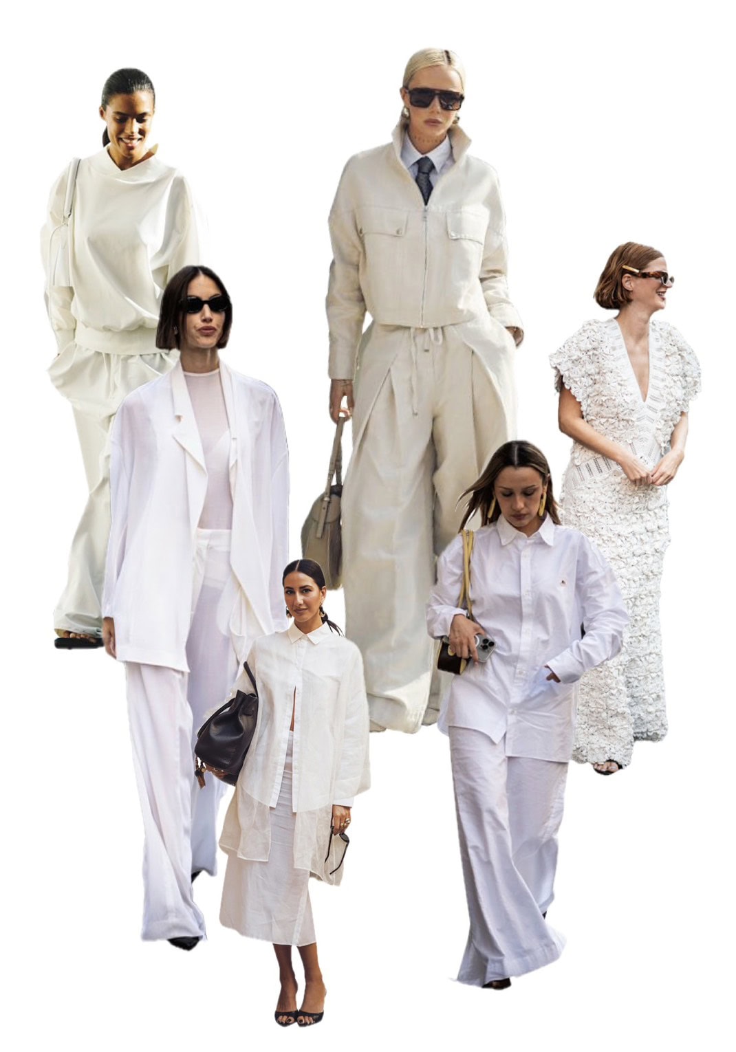 海外セレブもオールホワイトに夢中