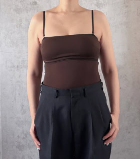 Meltyベアトップキャミ（カップ付き）￥7,920（アンダーソンアンダーソン）