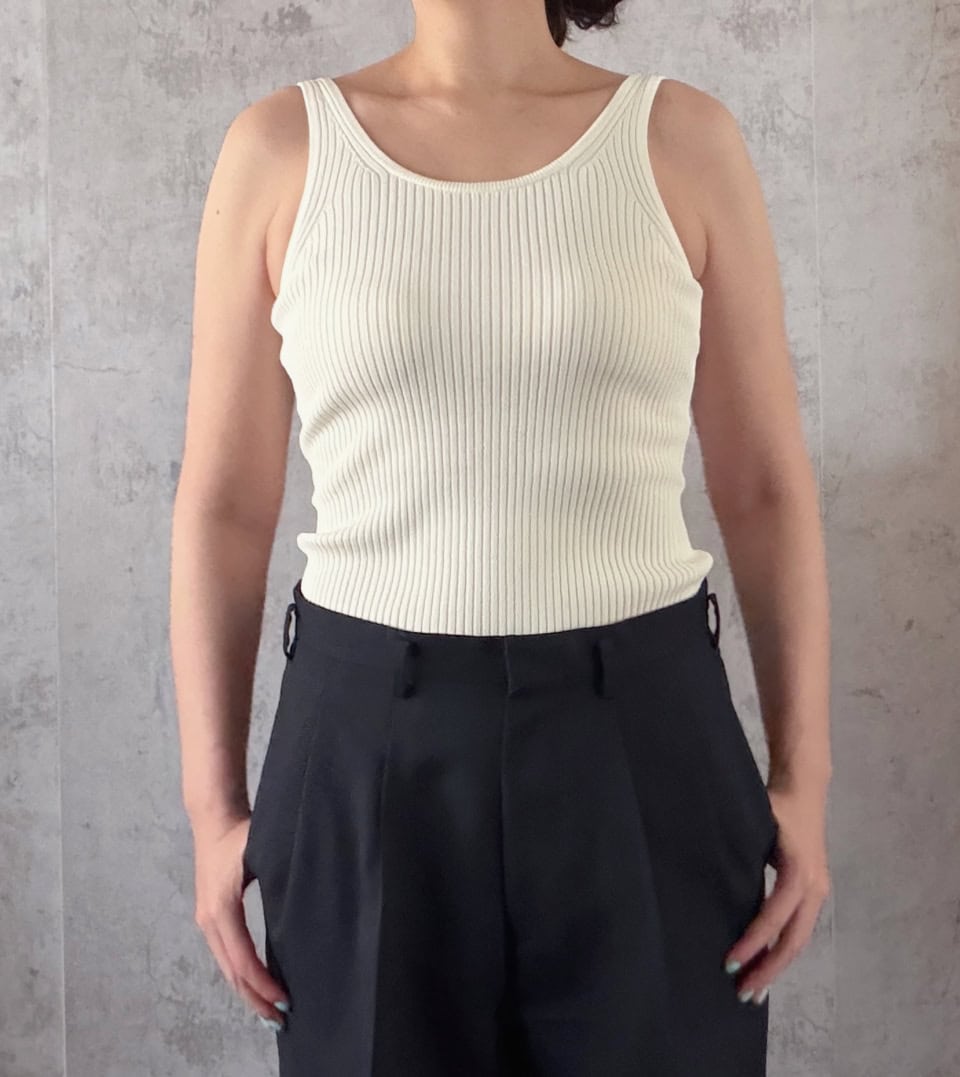TANK TOP SHELL￥19,800（ナイスナイスモーメント）