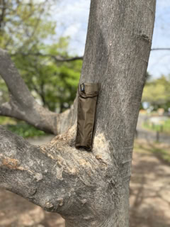 折りたたみ時の長さは25cm