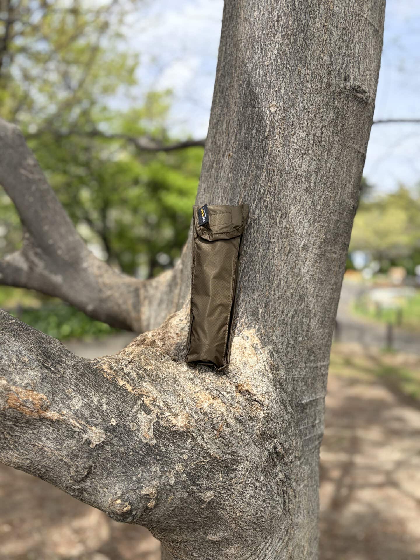 折りたたみ時の長さは25cm