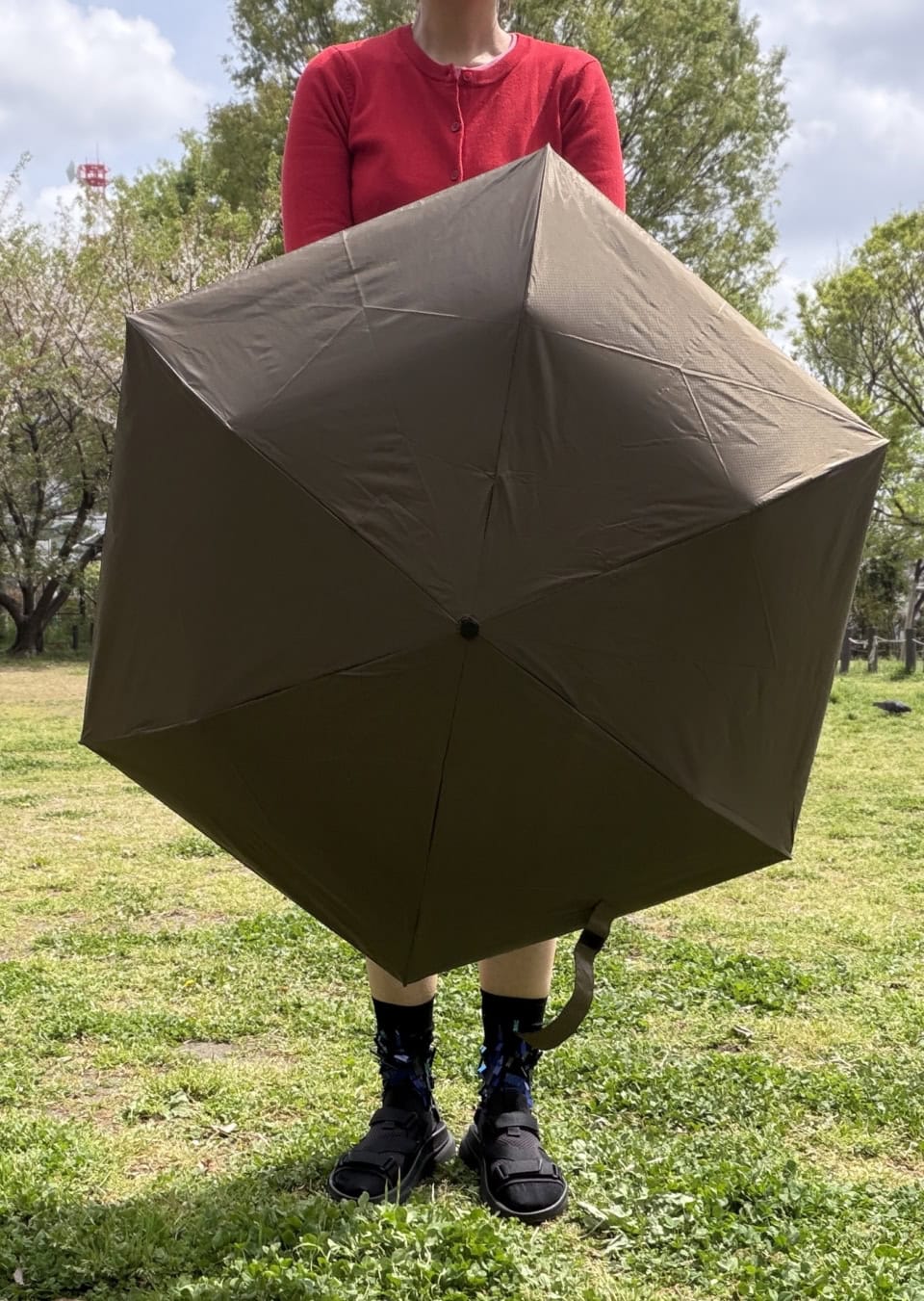 使用時の直径は90cm