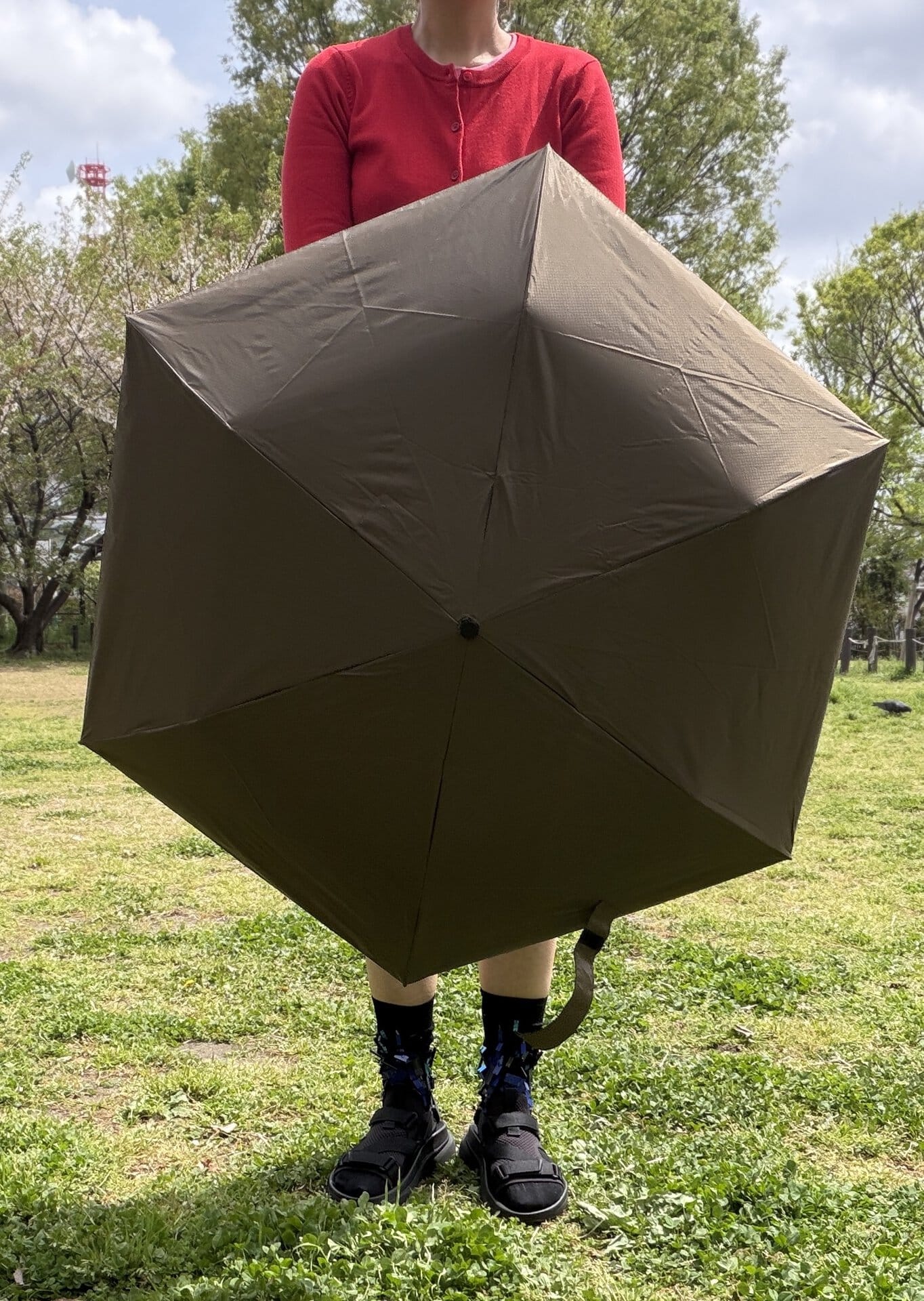 使用時の直径は90cm