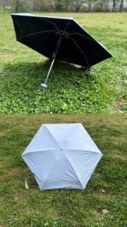 晴雨兼用ミニ傘 ホワイト￥2,490（コンビニエンスウェア）