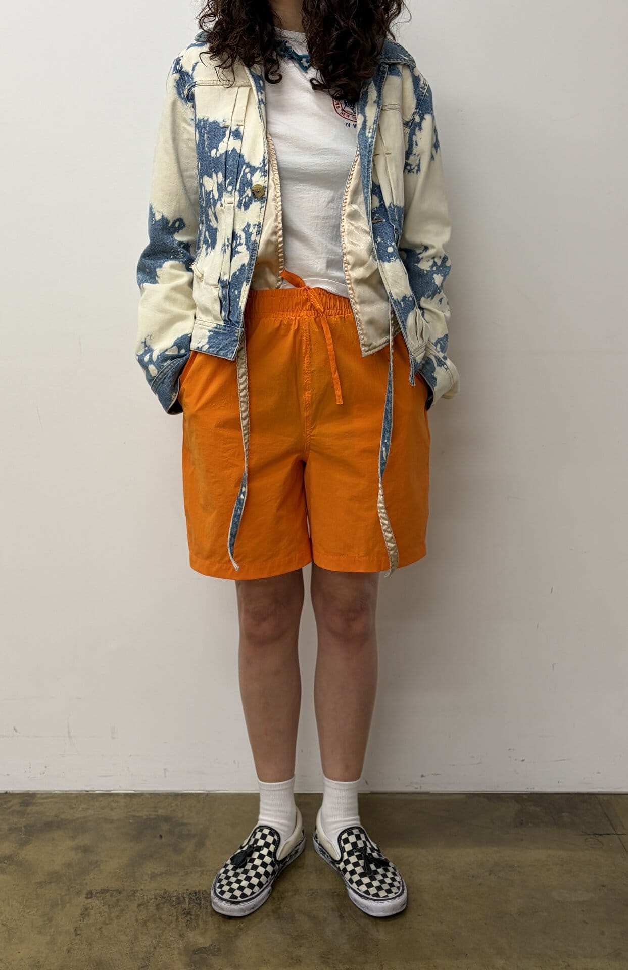 ショートパンツ オレンジ￥1,998（コンビニエンスウェア）