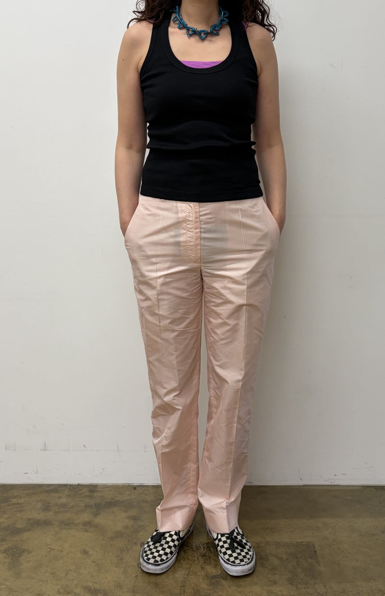 婦人リブタンクトップ￥1,290、ブラウェア￥2,990※7月発売予定（共にコンビニエンスウェア）