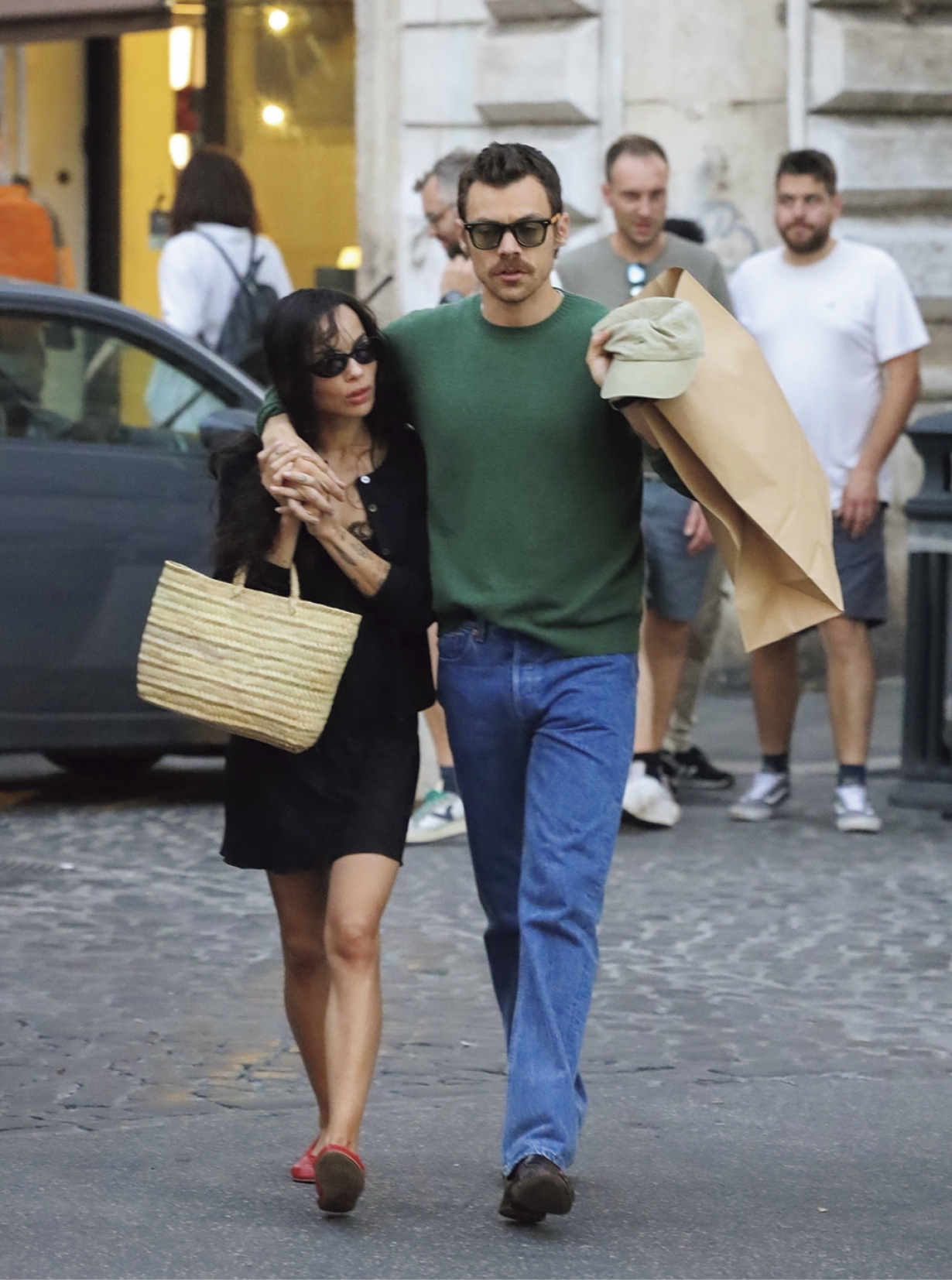 ハリーとのデートでも同じバッグを愛用中。