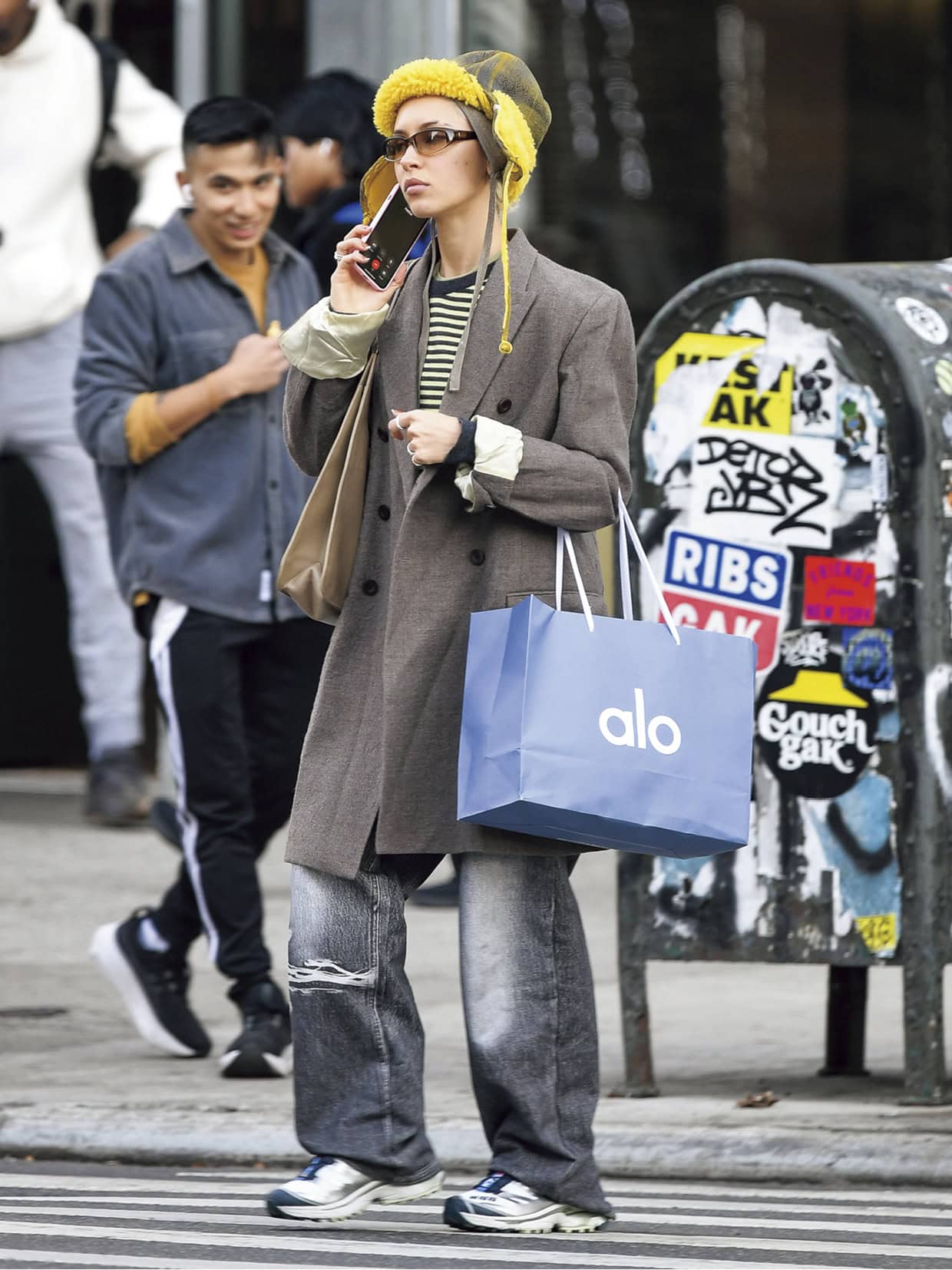 ロンドナーのアイリスにはぴったりなパンキッシュなボーダー使い。