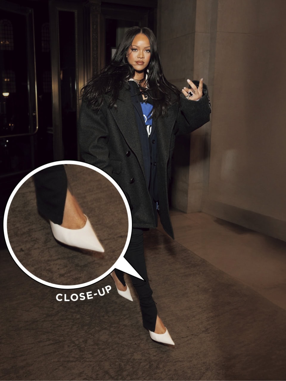 妊娠していても自分らしさを忘れないリリ。