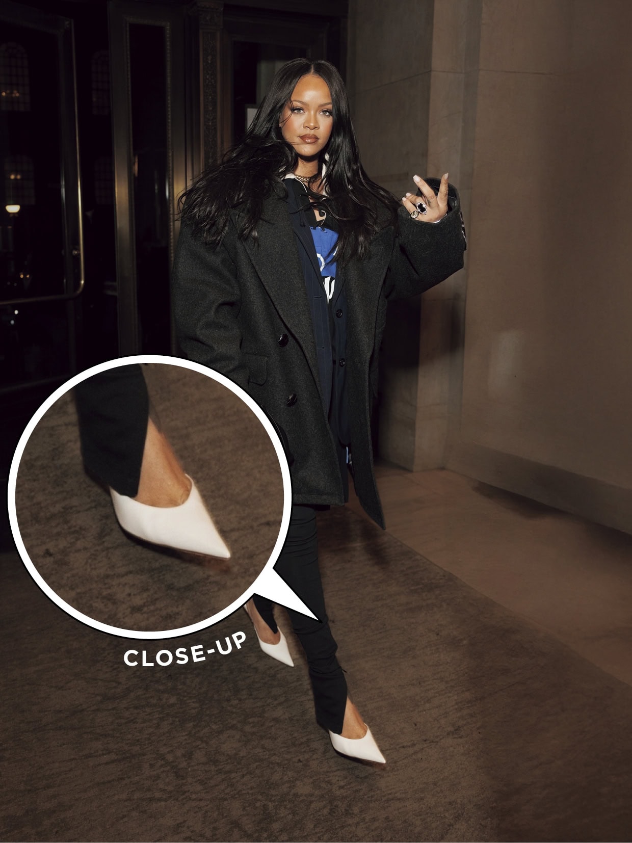 妊娠していても自分らしさを忘れないリリ。